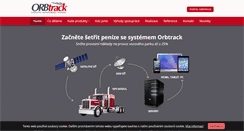 Desktop Screenshot of orbcomm.cz